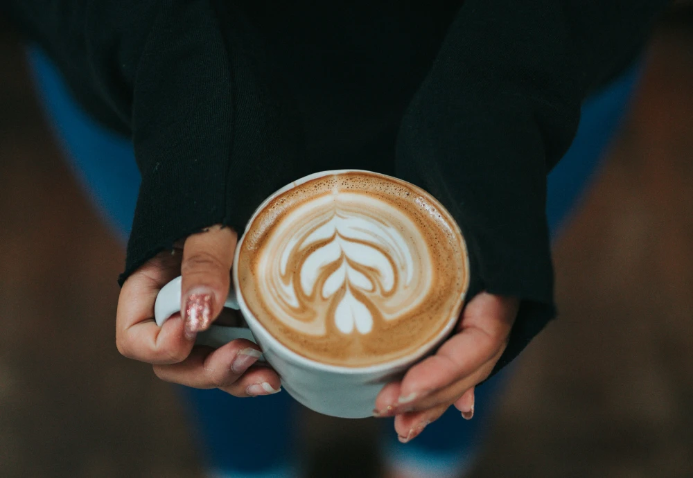 compact espresso machine with milk frother