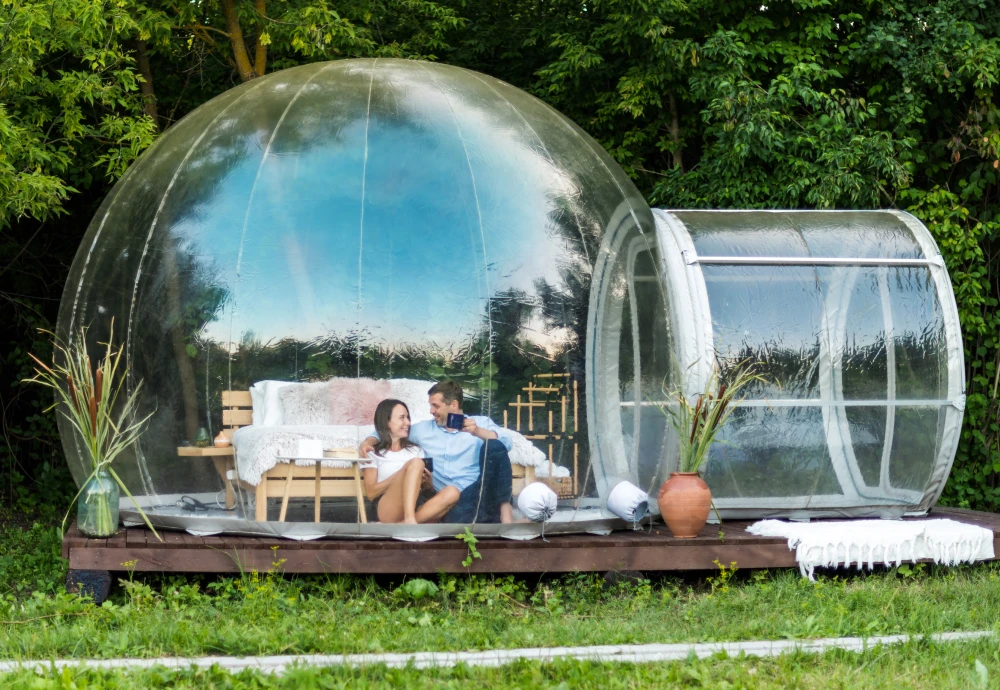 bubble winter tent